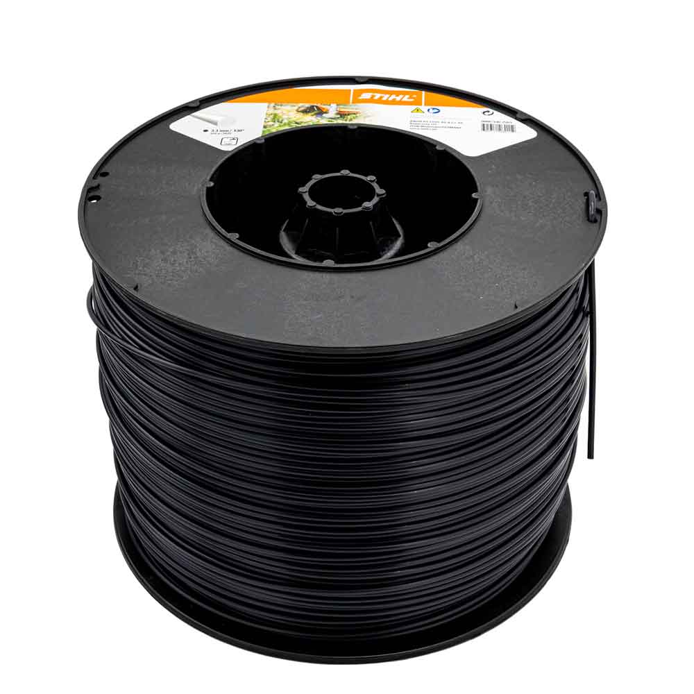 Stihl 9302569 Mähfaden, rund Ø 3,3 mm x 573 m, schwarz Stihl 9302569 Mähfaden, rund Ø 3,3 mm x 573 m, schwarz